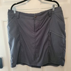 Duluth Dry on the Fly Skort - 18 - Dark Gray